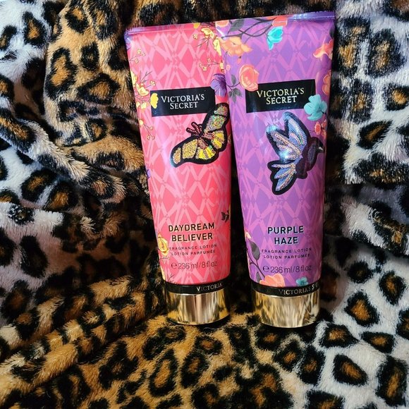 Victoria's Secret Other - Lot Of 2 Victorias Secret Lotion Purple Haze & Daydream Believer